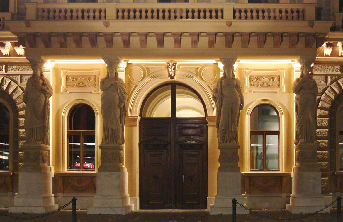 Eingangsbereich Palais Epstein