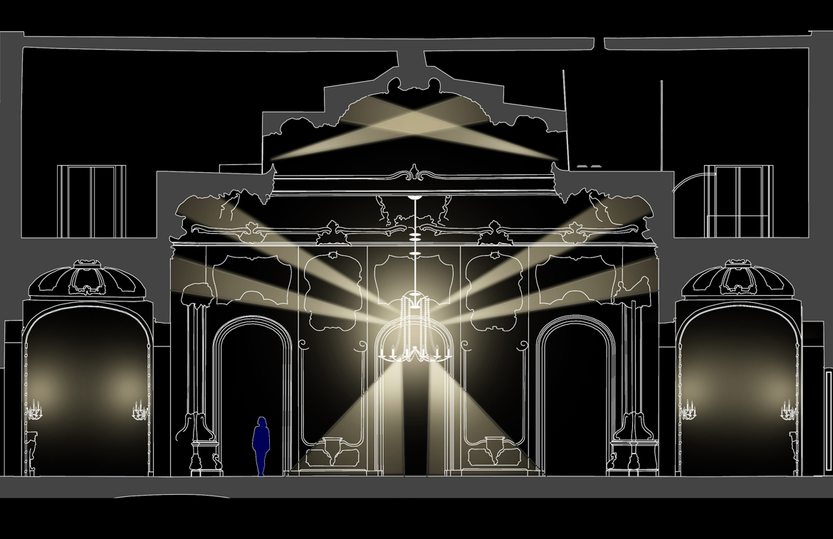 Stadtpalais_Liechtenstein_Tanzsaal_pod_Lichtplanung